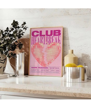 Club Hearthbreak Motivation Print s'inspire de l'anatomie humaine