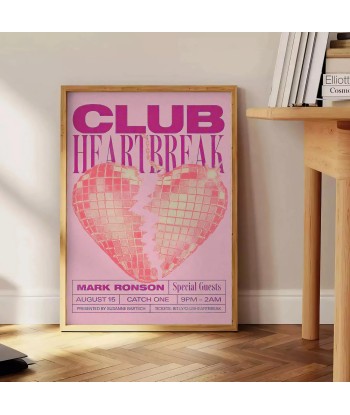 Club Hearthbreak Motivation Print s'inspire de l'anatomie humaine