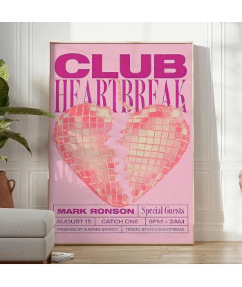 Club Hearthbreak Motivation Print s'inspire de l'anatomie humaine