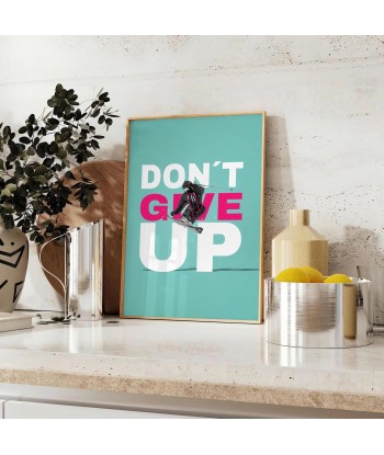 Don T Give Up Motivation Wall Art Livraison rapide