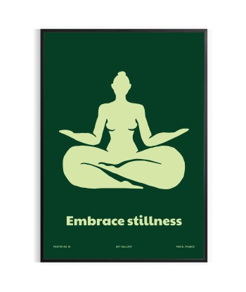 Embrace Stilness Yoga Print acheter en ligne