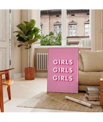 Girls Girls Girls Motivation Wall Art en ligne des produits 