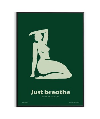 Just Breathe Yoga Poster sélection de produits