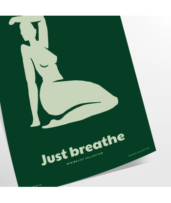 Just Breathe Yoga Poster sélection de produits