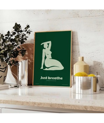 Just Breathe Yoga Poster sélection de produits