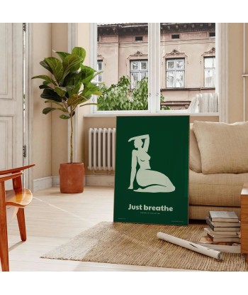 Just Breathe Yoga Poster sélection de produits