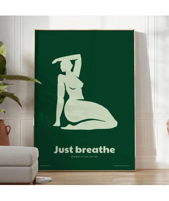 Just Breathe Yoga Poster sélection de produits