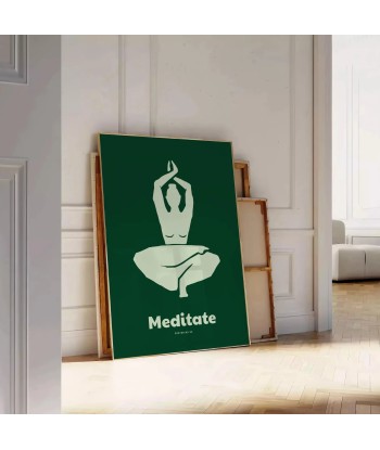 Medidate Yoga Print basket pas cher