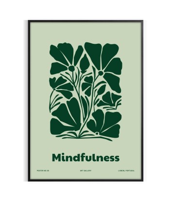 Mindfulness Yoga Wall Art Pour