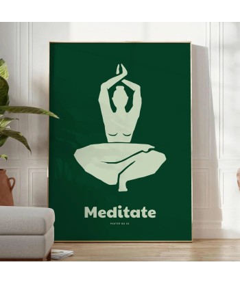 Medidate Yoga Print basket pas cher