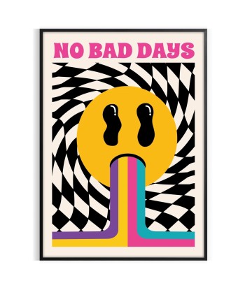 No Bad Days Motivation Wall Art Comparez plus de prix