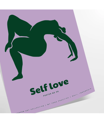 Self Love Yoga Poster de technologie