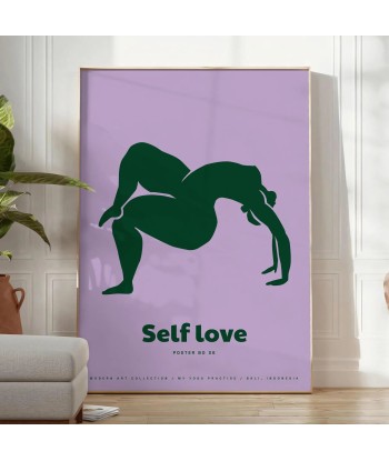 Self Love Yoga Poster de technologie