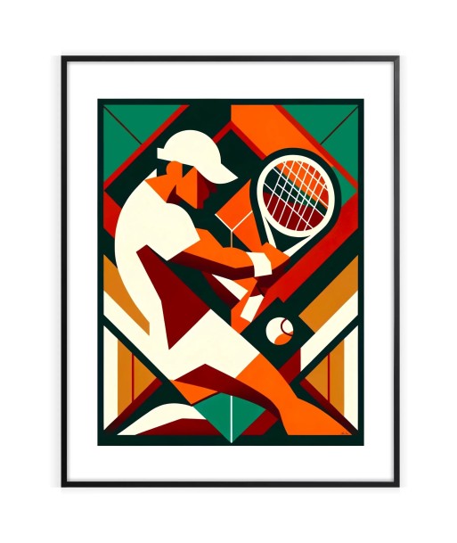 Tennis Poster Vintage Poster 2 de pas cher