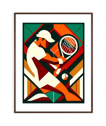 Tennis Poster Vintage Poster 2 de pas cher