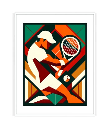 Tennis Poster Vintage Poster 2 de pas cher