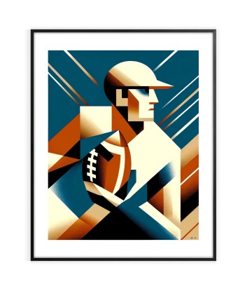 American Football Poster Sport Print Par le système avancé 