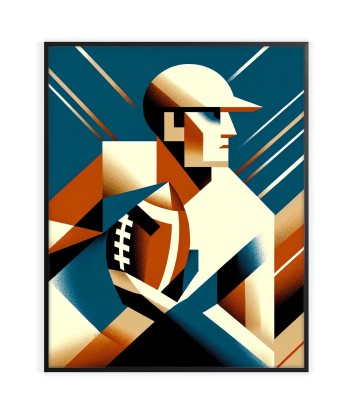 American Football Print Sport Poster les ligaments