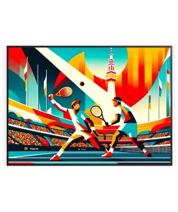 Tokyo Poster Tennis Print 2 ouvre sa boutique