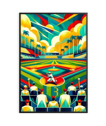 Baseball Poster Sport Print 4 suggérées chez